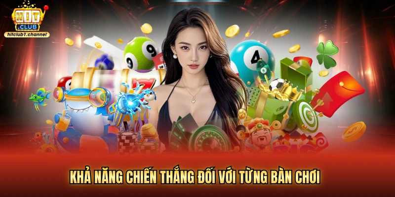 Khả năng chiến thắng đối với từng bàn chơi