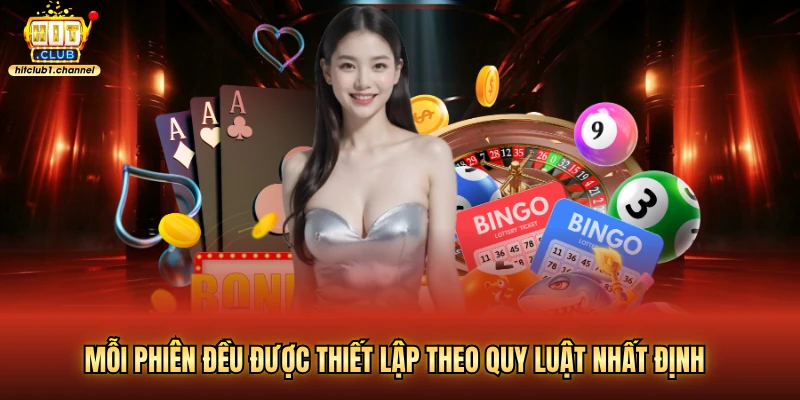 Mỗi phiên đều được thiết lập theo quy luật nhất định